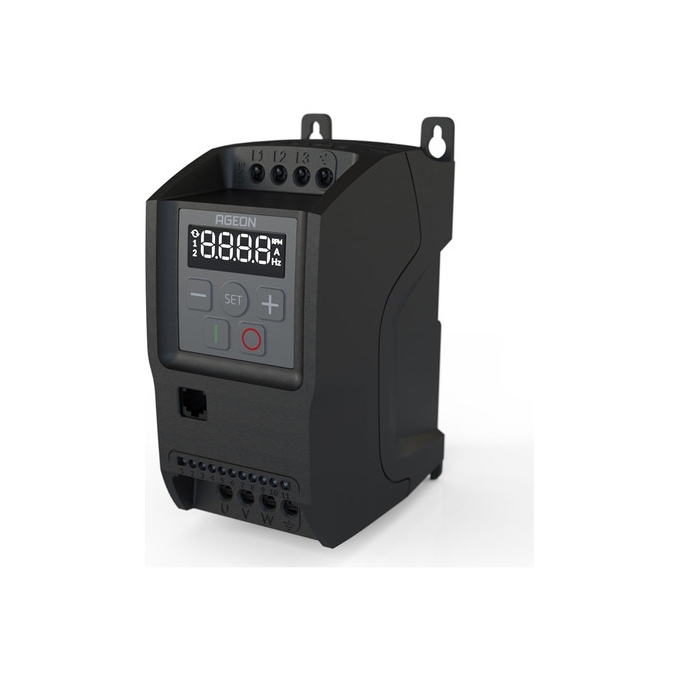 Inversor De Frequência Ageon 1,0 Cv Ag Drive Pro Xf2-10-1p2