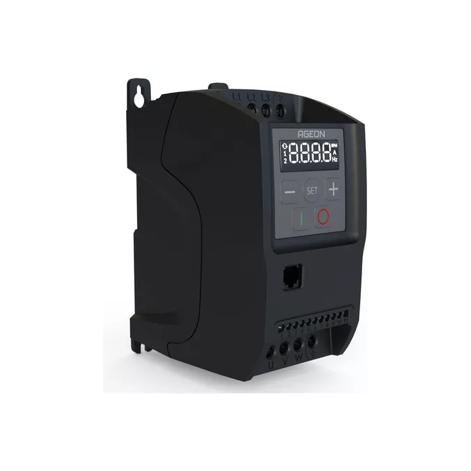 Inversor De Frequência Ageon 0.5 Cv Ag Drive Mini Xf2-05-1p1